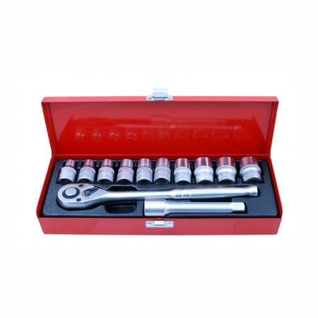 13-tlg. 1/2"-Steckschlüsselsatz