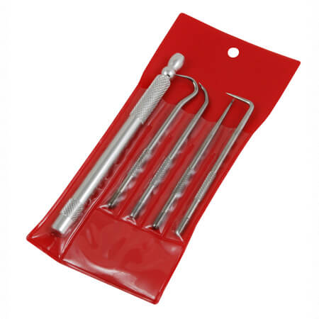 4-teiliges Haken- und Pickset (188L)