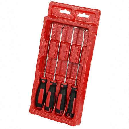 4-teiliges Haken- und Pickset (233L) für Kfz- und Elektronikwerkzeuge