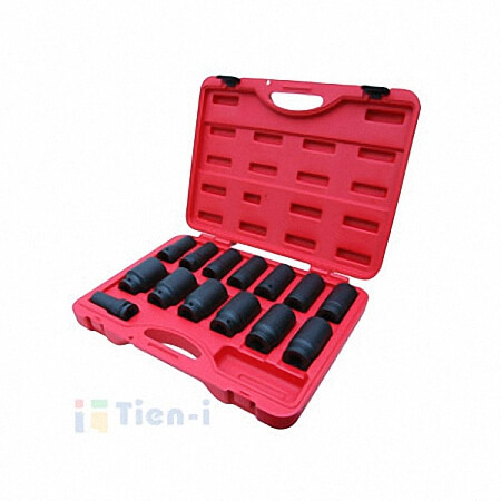 14-tlg. 3/4" Antrieb Schlag-Tiefsteckschlüsselsatz