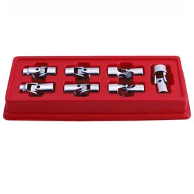 7-tlg. 3/8" FLEX Universal-Steckschlüsselsatz (SAE)