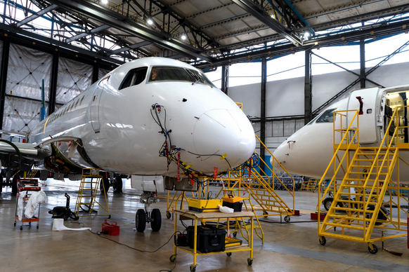 Werkzeuge für die Flugzeugwartung