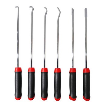 6-teiliges Pick-, Haken- und Schaberset mit patentiertem O-Ring-Entferner