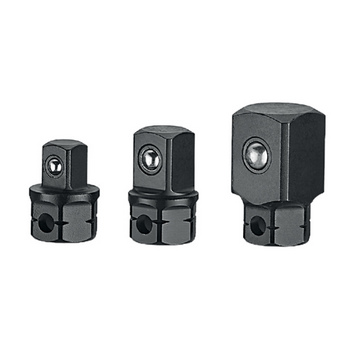 3/8" 3-teiliges Set kompakter Schlagschrauber-Adapter mit Sechskantaufnahme