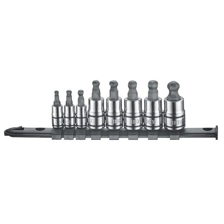 3/8"-Antrieb Innensechskant-Bit-Nuss mit Kugelkopf